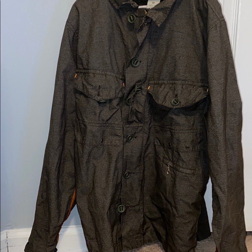 Unique Prps Brown Button Down Shirt
